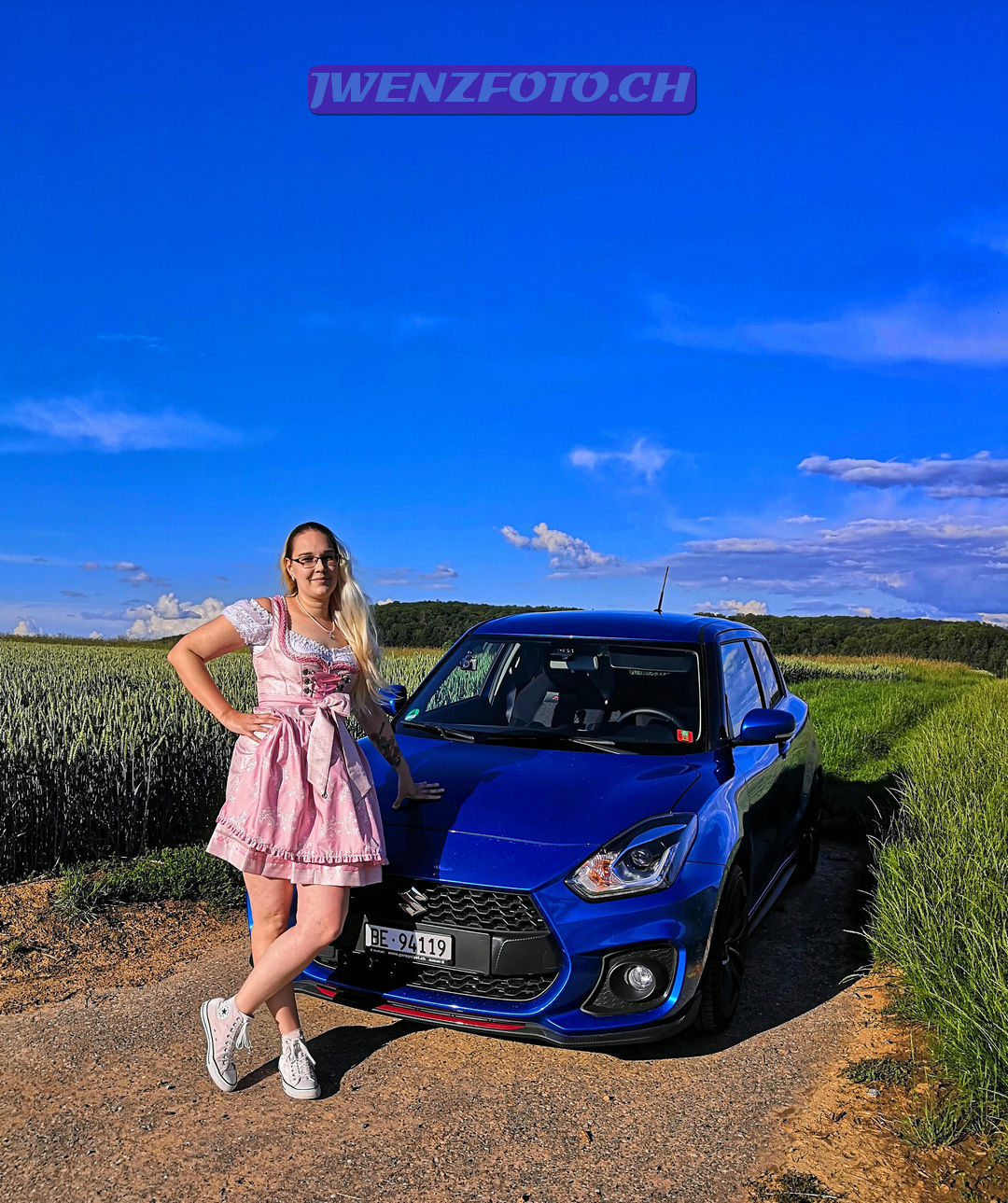 Swift mit Dirndl