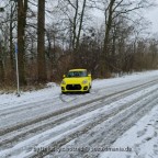 Yellow Duck and Snow