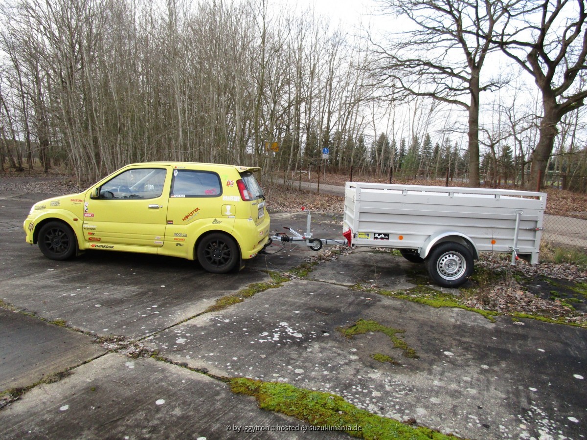 Suzuki Ignis Sport+Anhänger