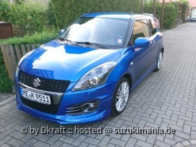 Swift Sport frisch gewachst mit Original Bodykit