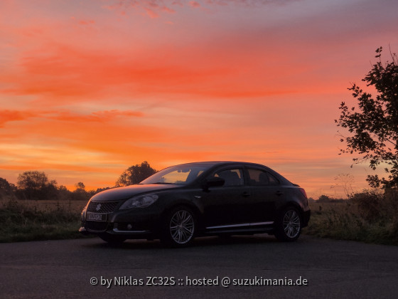 Kizashi am Sonnenuntergang