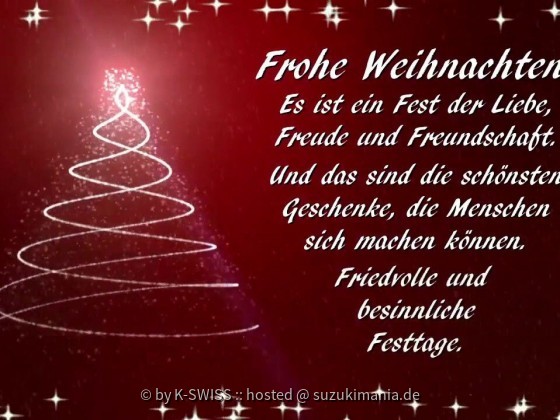 Frohe Weihnachten