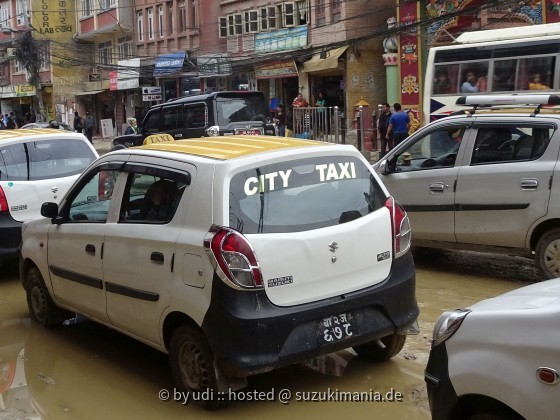 Andere Länder - andere Autos! Suzuki-Schappschüsse aus Nepal