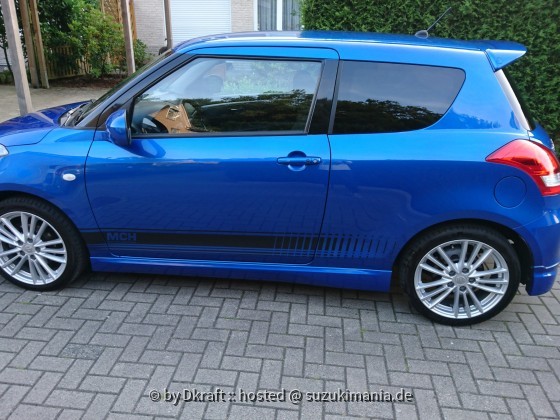 Swift Sport frisch gewachst mit Original Bodykit