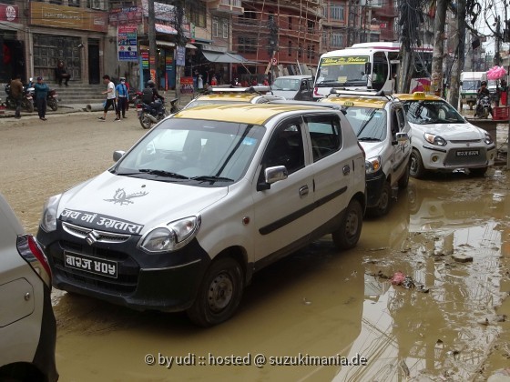 Andere Länder - andere Autos! Suzuki-Schappschüsse aus Nepal