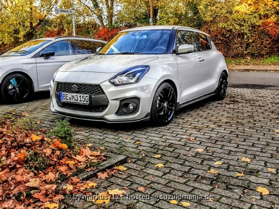 Swift Sport in Wintermodus