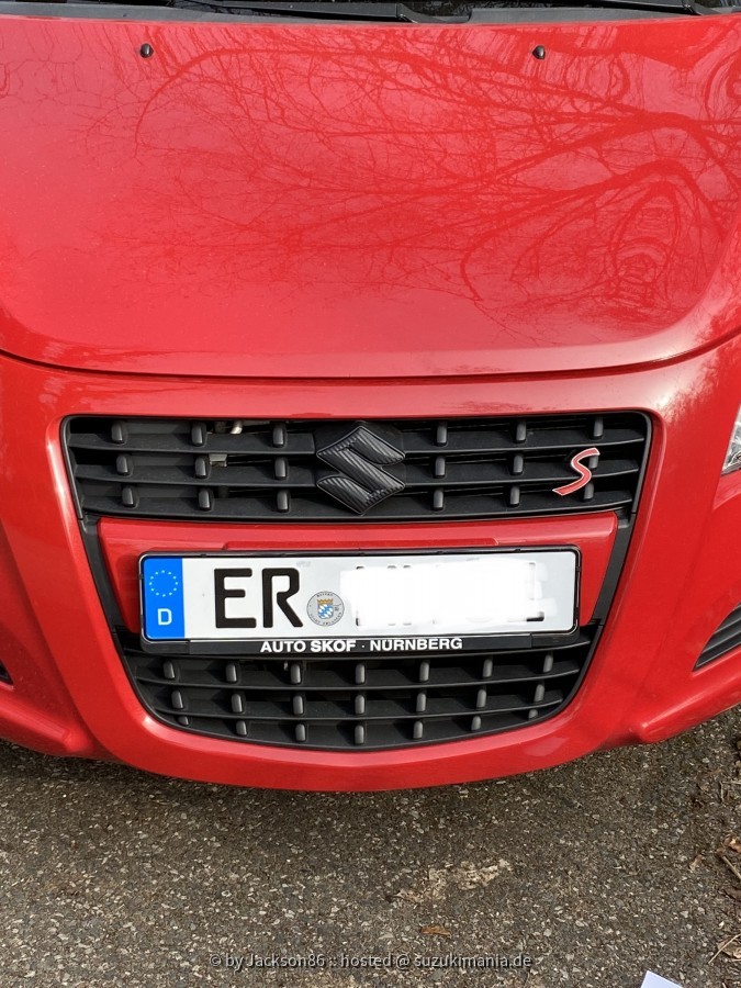 Emblem foliert