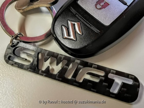 Swift Carbon Schlüsselanhänger